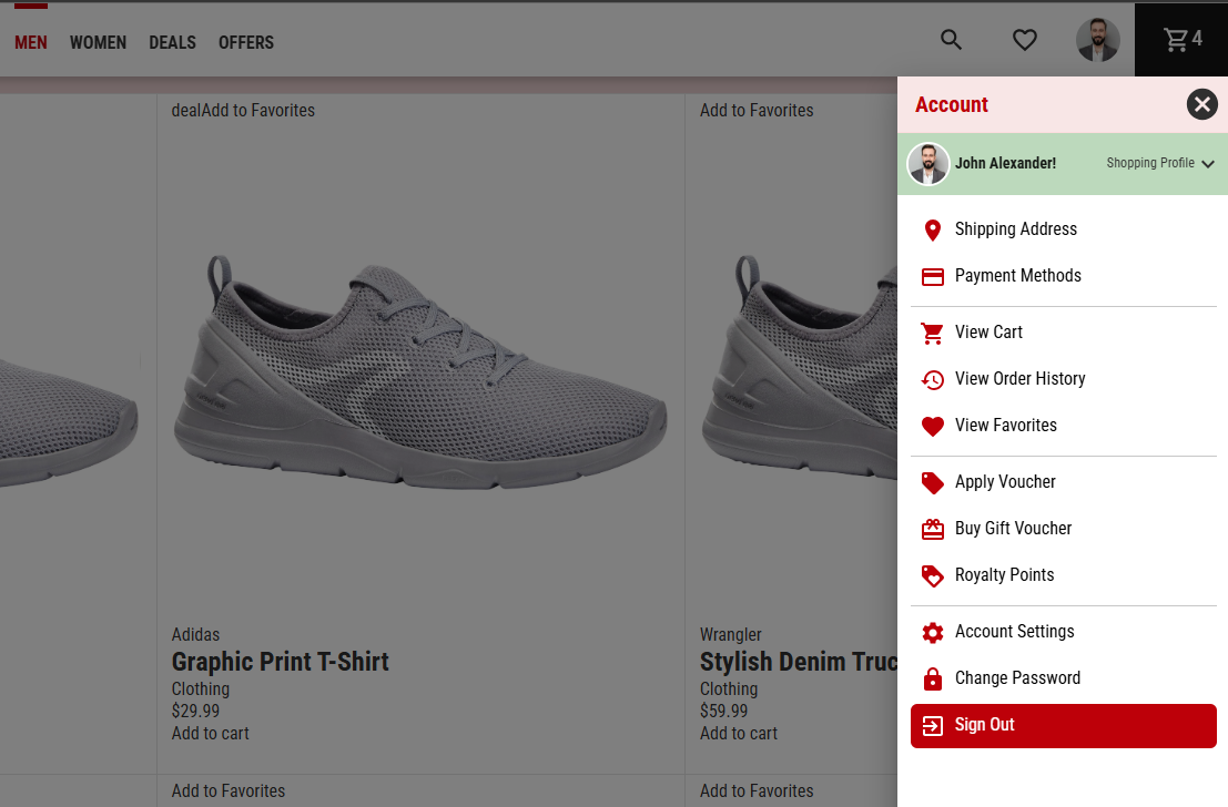 Ecommerce Store | React App